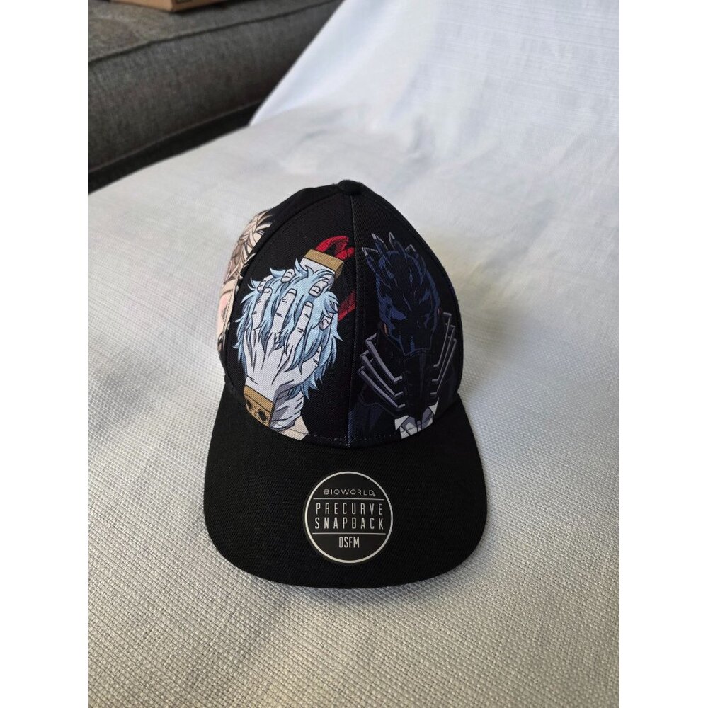 My Hero Academia League of Villains Snapback Hat Bioworld Anime Cap OSFM